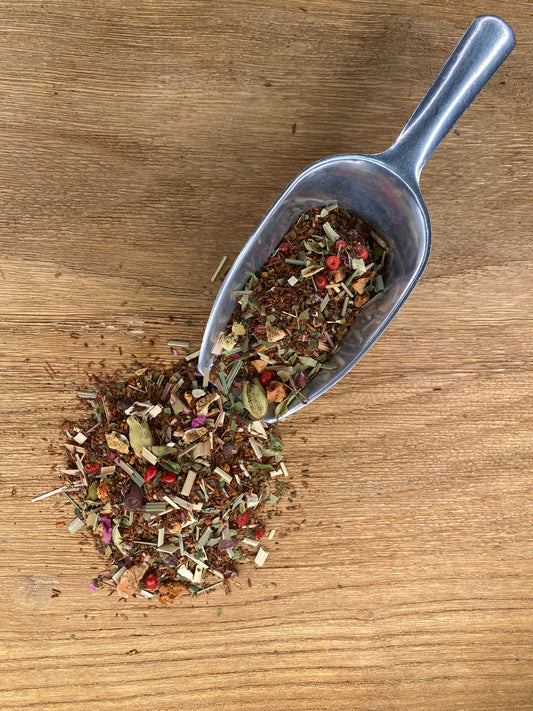 pelle thé vrac rooibos aux agrumes