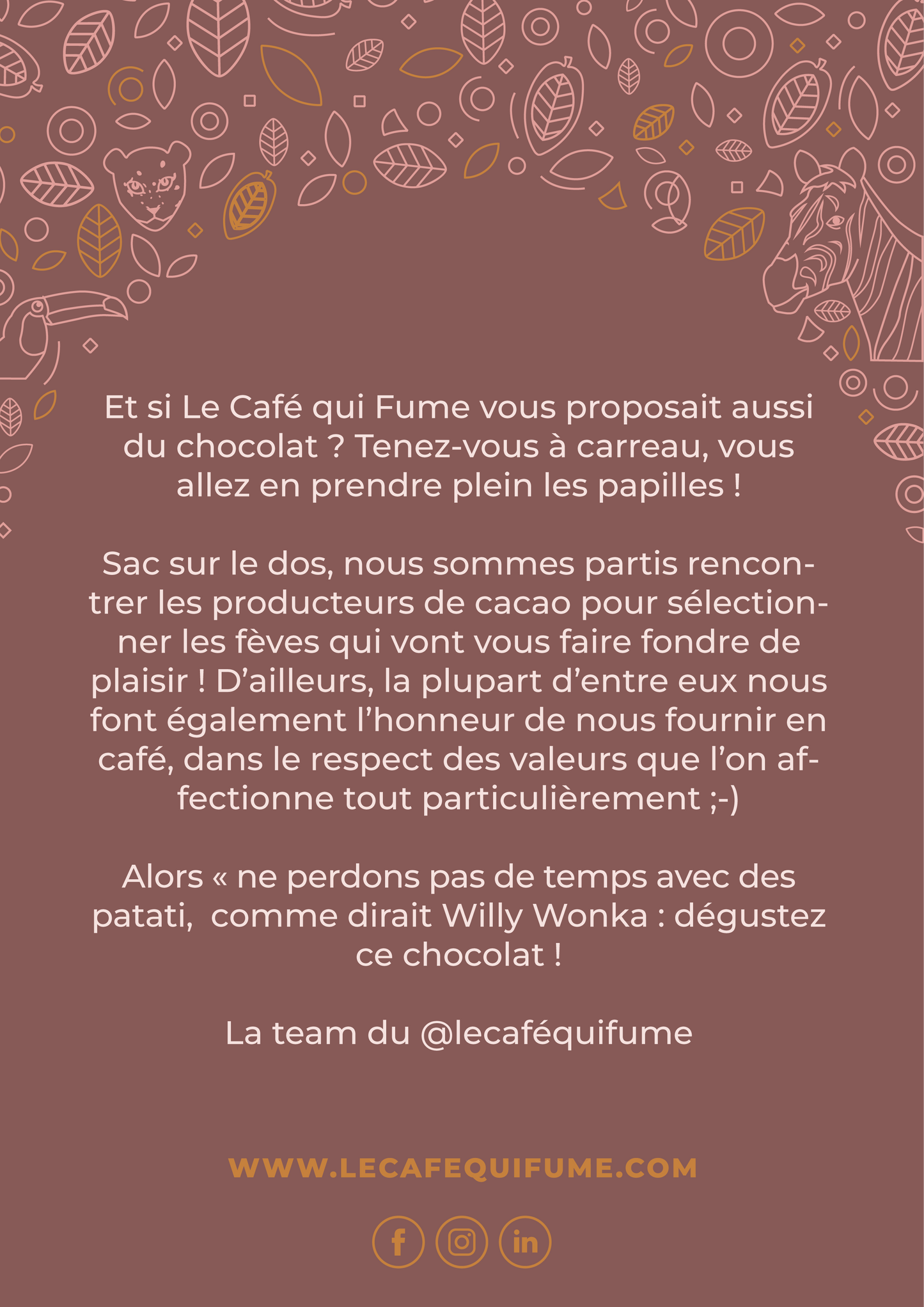 L'histoire de notre chocolat de la fève à la tablette by lecafequifume