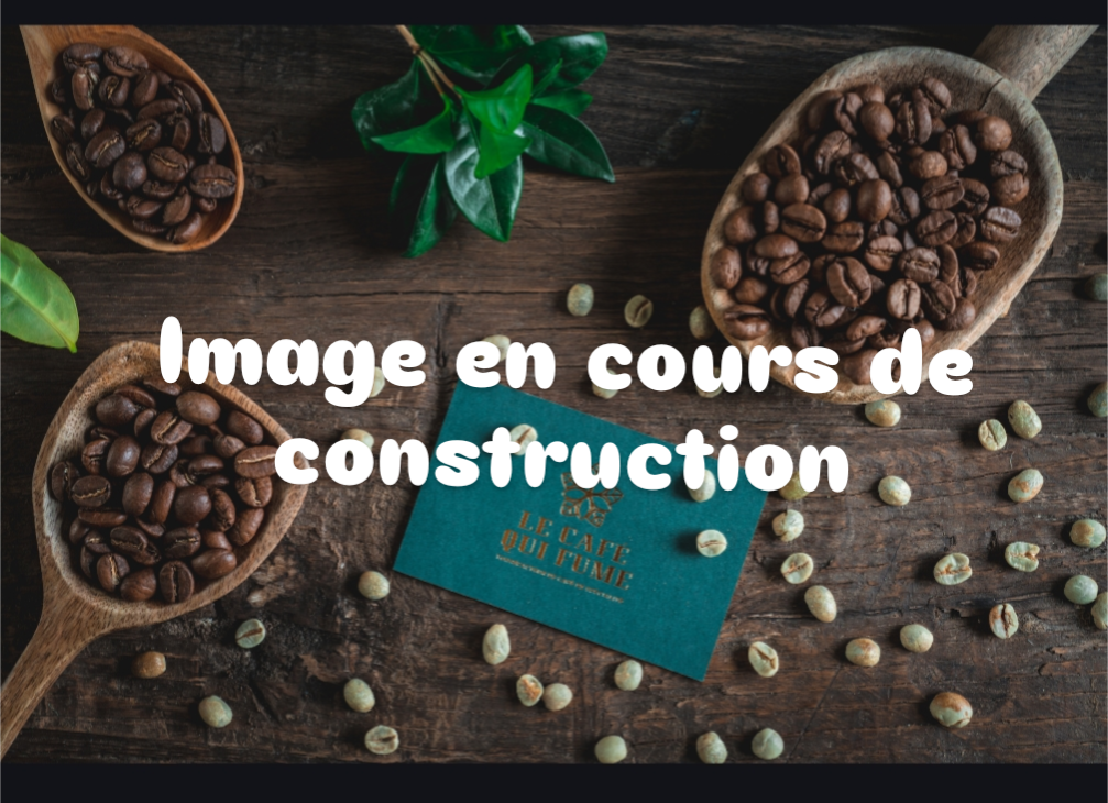 image caféinée en cours de constuction pour nouveaux produits à venir