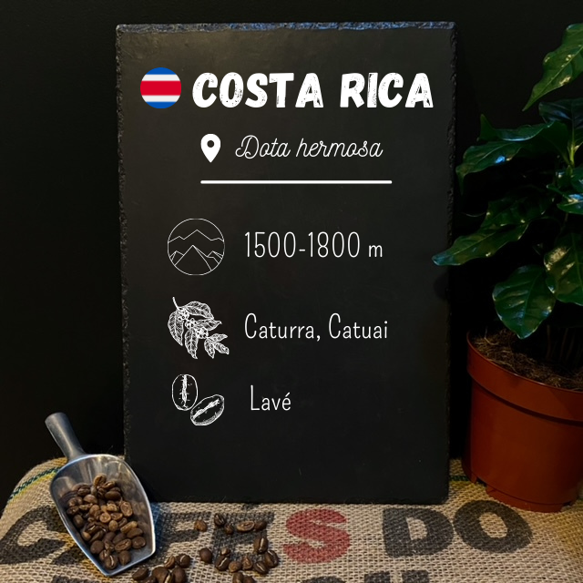 Café en grain du Costa Rica