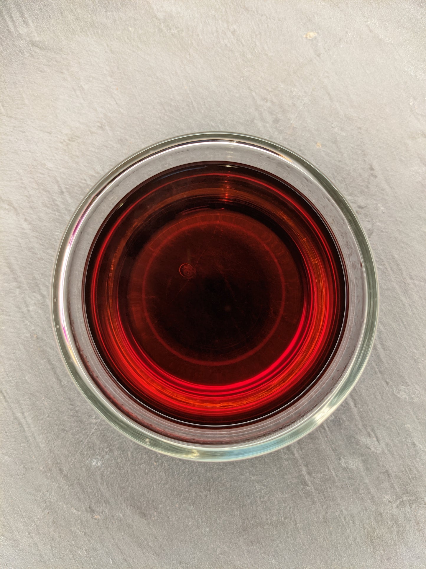 tasse de thé rouge