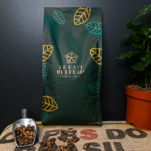 sachet de 1kg de café décaféiné à l'eau - DECA BIO PEROU