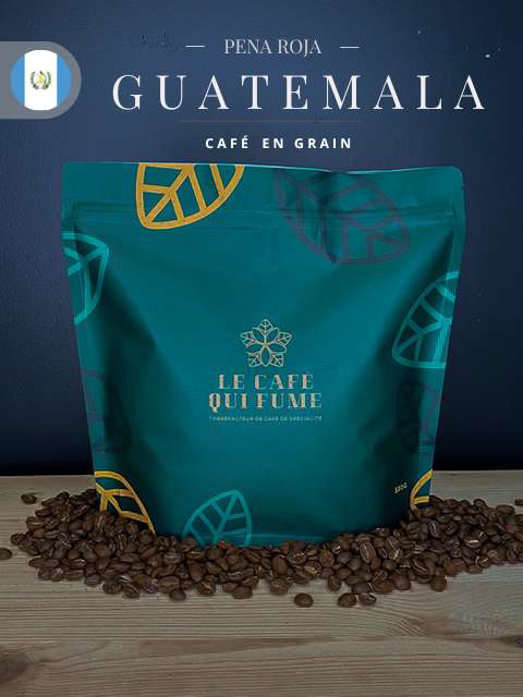 café en grain du guatemala