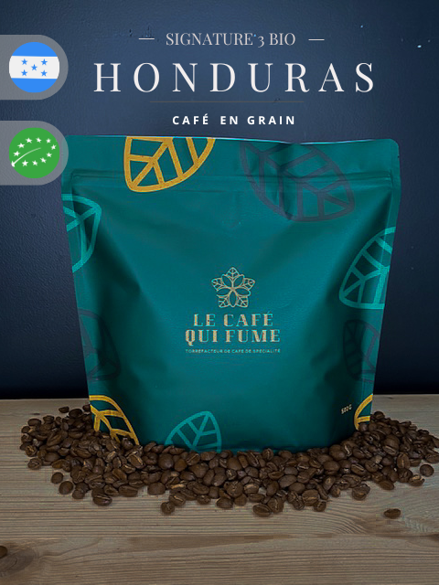 Café en grain BIO Signature 3 du Honduras