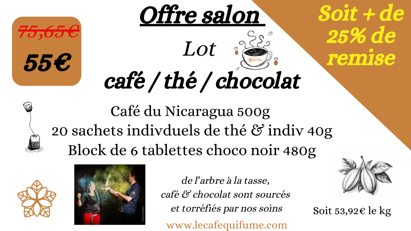 Lot salon du chocolat